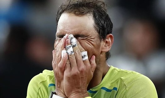 Rafael Nadal không chỉ đối đầu với các đối thủ mà chiến đấu cả với những vấn đề của cơ thể. Ảnh: ATP