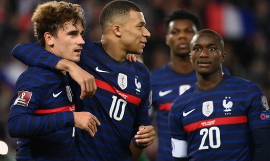 Nhà đương kim vô địch Pháp mở màn Nations League bằng màn đọ sức với Đan Mạch. Ảnh: AFP
