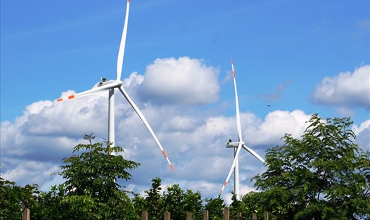 Chủ đầu tư điện gió ở Gia Lai chờ đợi giá bán điện để sớm có nguồn thu. Ảnh T.T