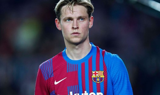 De Jong muốn ở lại Barcelona nhưng đội bóng không giữ. Ảnh: AFP