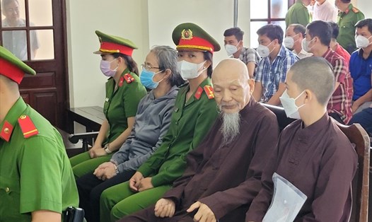 Ông Lê Tùng Vân tại phiên xét xử sáng 30.6. Ảnh: An Long