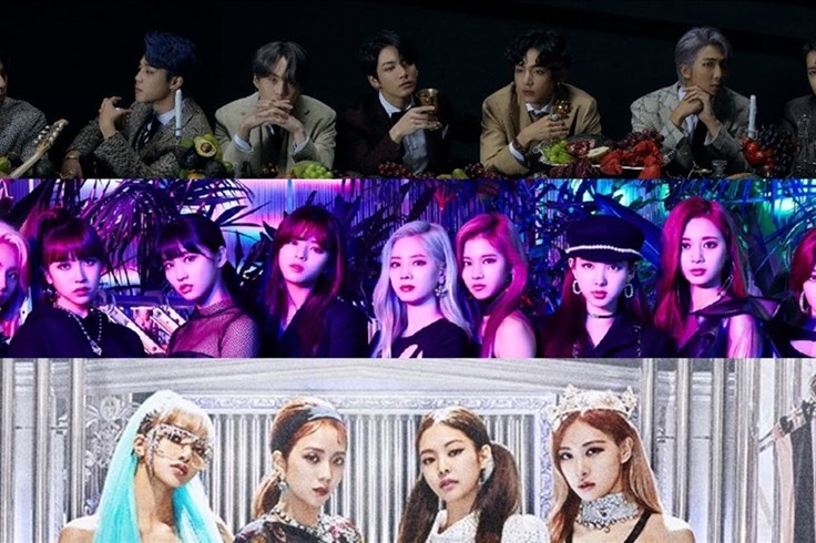 Bảng xếp hạng Billboard: BTS, BlackPink giữ phong độ, TWICE mất hút Bảng xếp hạng Billboard: BTS, BlackPink giữ phong độ, TWICE mất hút