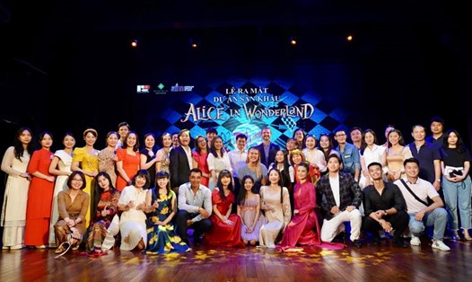 Nhà hát Kịch Việt Nam ra mắt dự án nhạc kịch “Alice in Wonderland”. Ảnh: T. L