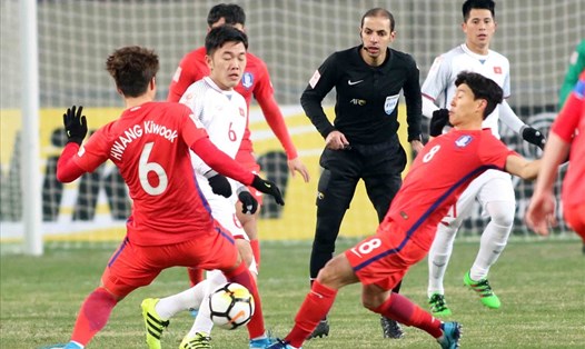 U23 Việt Nam và kí ức về trận đấu với U23 Hàn Quốc, mở ra hành trình lịch sử ở giải U23 Châu Á 2018. Ảnh: Đ.Đ