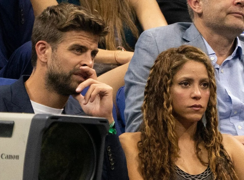 Gerard Pique và Shakira đã có tuyên bố chính thức về việc ly thân. Ảnh: Latestusnews