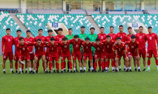Đội hình U23 Việt Nam  sẽ có những sự thay đổi trước trận đấu với U23 Hàn Quốc. Ảnh: VFF