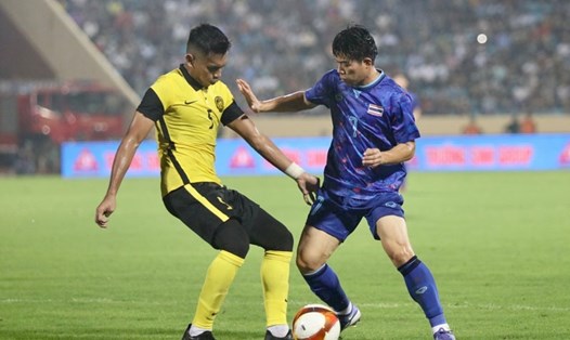 U23 Thái Lan buộc phải giành 3 điểm trước U23 Malaysia để có vé đi tiếp. Ảnh: N.Đ