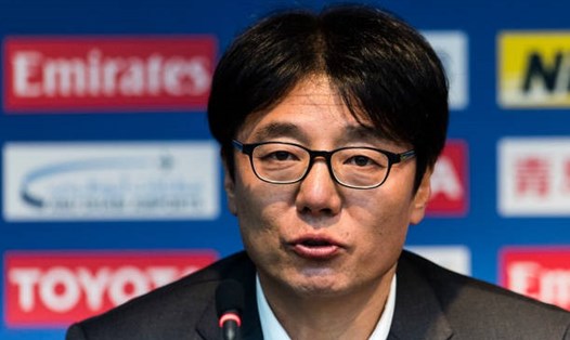Huấn luyện viên Hwang Sun-hong. Ảnh: AFP