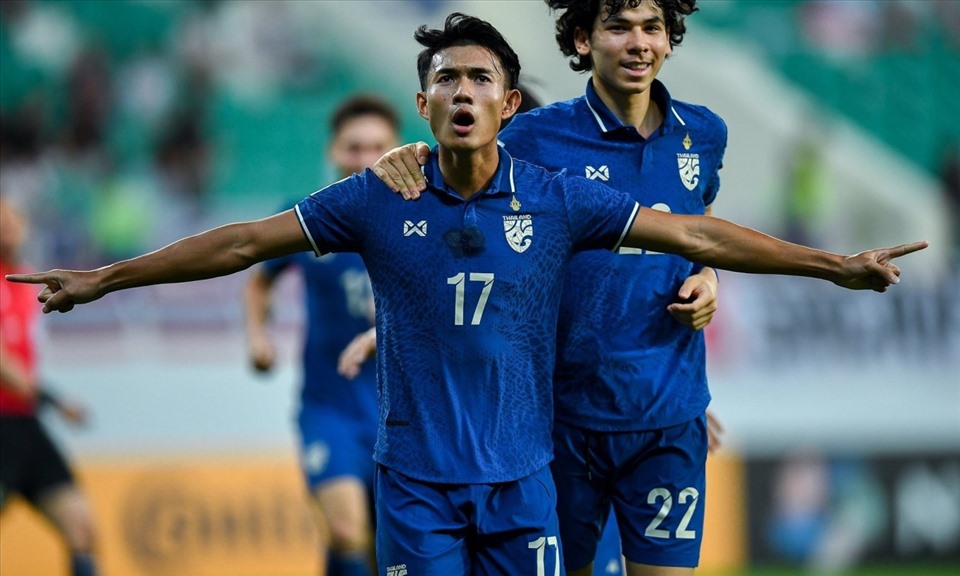U23 Thái Lan thắng đậm U23 Malaysia, vượt U23 Việt Nam trên bảng xếp hạng