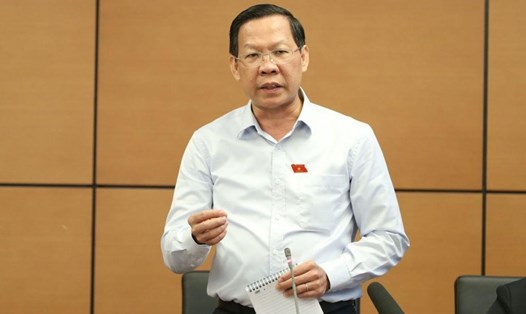 Đại biểu Quốc hội Phan Văn Mãi - Chủ tịch UBND TP.Hồ Chí Minh.