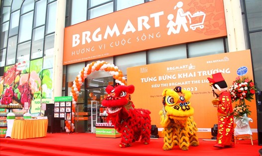 Sáng 3.6, siêu thị BRGMart The Light chính thức khai trương tại tòa CT2 The Light, KĐT Trung Văn, quận Nam Từ Liêm, Hà Nội.