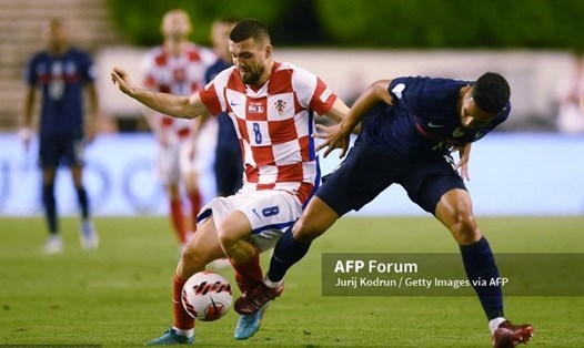 Pháp và Croatia cầm chân nhau trong loạt trận thứ 2 Nations League.  Ảnh: AFP