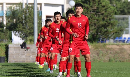U23 Việt Nam sẽ tung đội hình mạnh nhất để giành chiến thắng cách biệt lớn trước U23 Malaysia. Ảnh: VFF