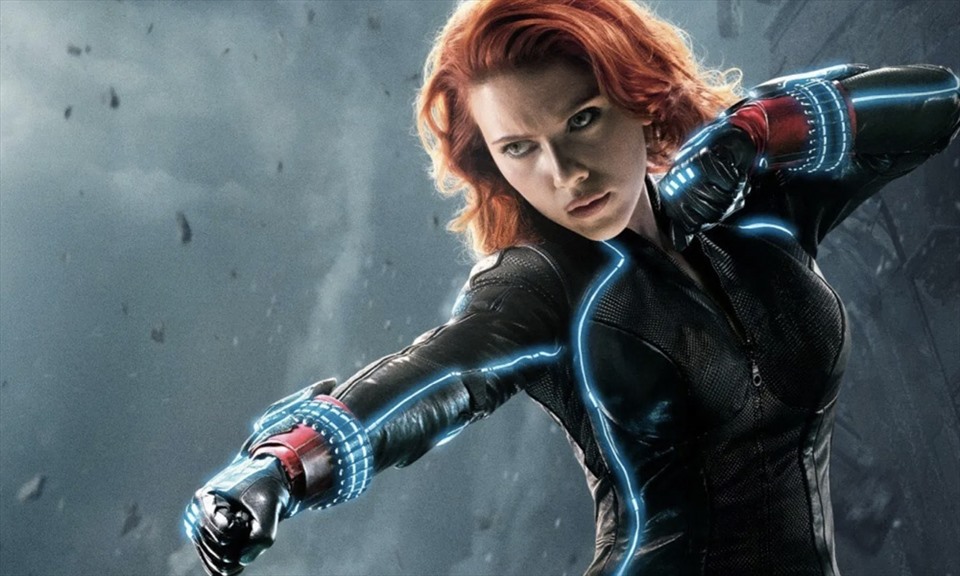 Scarlett Johasson ghi dấu ấn trong bộ phim "Black Widow". ẢNh: Xinhua