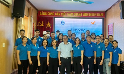 Đoàn viên Công đoàn bộ phận BHXH huyện Bảo Thắng.