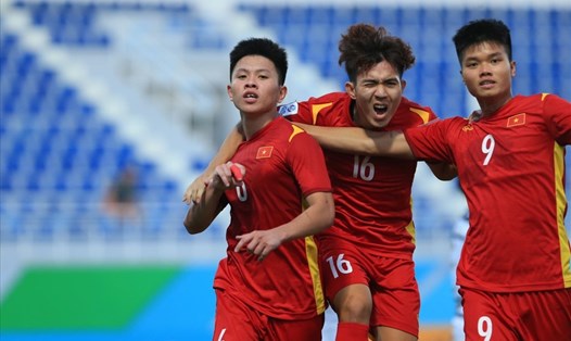 Tuyển thủ U23 Việt Nam dưới thời HLV Gong Oh-kyun. Ảnh: Trung Thu.