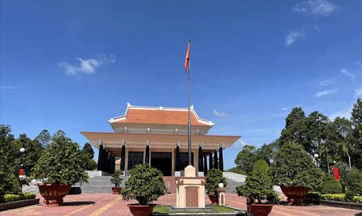 Khu lưu niệm Chủ tịch Hội đồng Bộ trưởng Phạm Hùng tại Vĩnh Long. Ảnh: Mai Hương