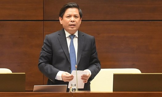 Bộ trưởng Bộ Giao thông Vận tải Nguyễn Văn Thể. Ảnh: QH