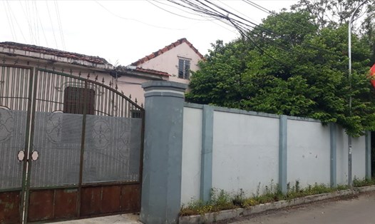 Căn nhà trên thửa đất số 450 tại xã Nghi Đức - TP Vinh hiện đang có tranh chấp giữa ông Nguyễn Văn Thọ và con trai Nguyễn Văn Diên. Ảnh: QĐ