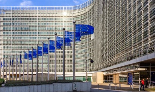 Trụ sở Liên minh Châu Âu ở Brussels, Bỉ. Ảnh: AFP