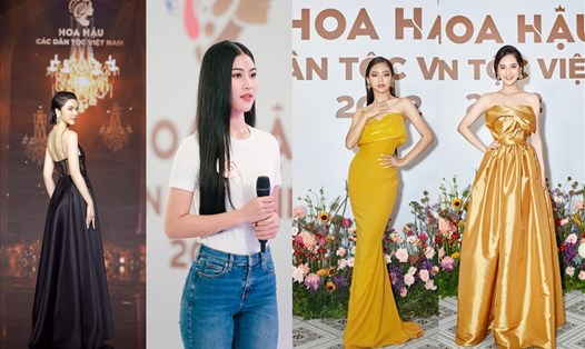 Các thí sinh Hoa hậu các Dân tộc Việt Nam 2022. Ảnh: NSCC.