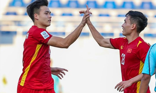 U23 Việt Nam chạm trán U23 Saudi Arabia tại tứ kết U23 Châu Á 2022. Ảnh: AFC