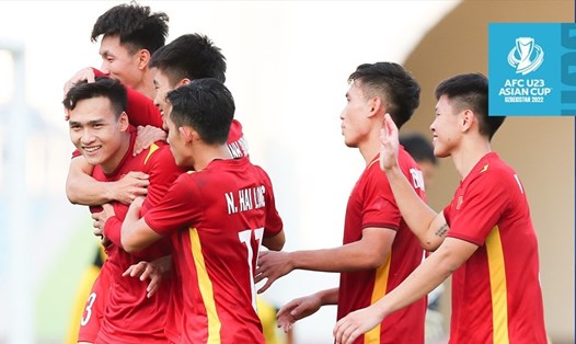 U23 Việt Nam sẽ gặp U23 Saudi Arabia ở tứ kết. Ảnh: AFC