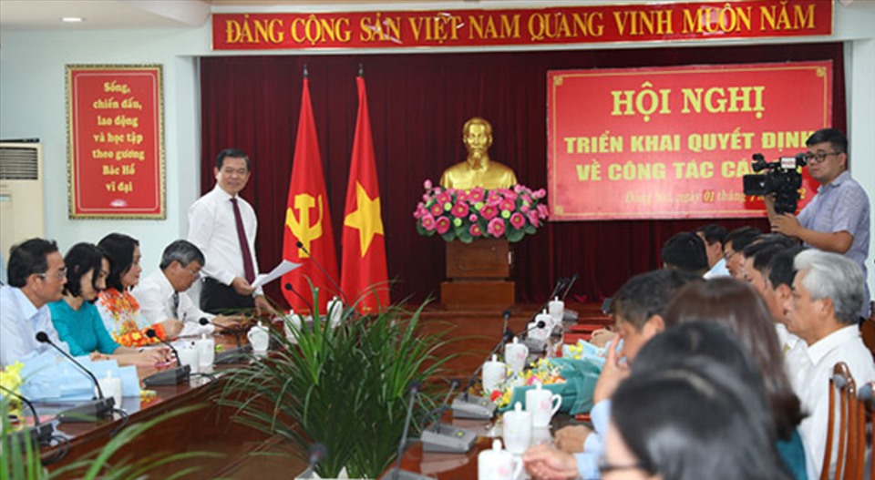 Tỉnh Đồng Nai điều động, bổ nhiệm 11 vị trí lãnh đạo quan trọng