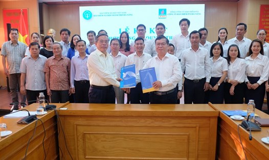 BHXH Đà Nẵng và Công ty Bảo hiểm PVI Đà Nẵng ký kết hợp đồng ủy quyền thu BHXH tự nguyện, BHYT tự đóng.