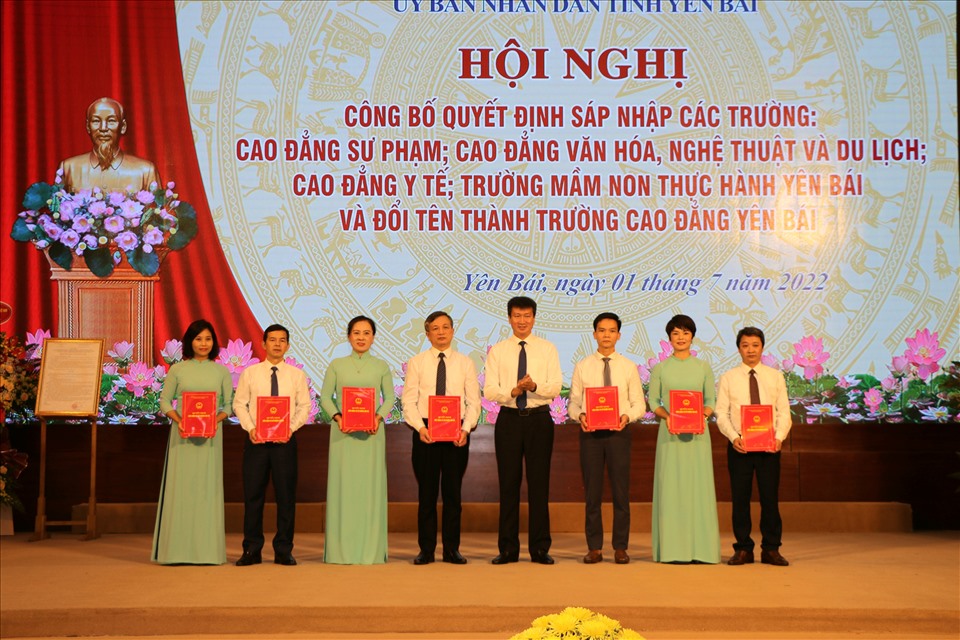 Yên Bái: Các trường cao đẳng cùng sáp nhập vào một