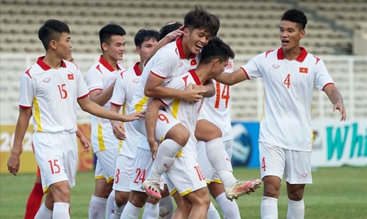 U19 Việt Nam chỉ cần hòa U19 Thái Lan là có vé vào bán kết. Ảnh: VFF