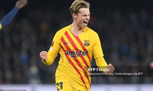 De Jong chưa bao giờ có ý định gia nhập Man United.  Ảnh: AFP