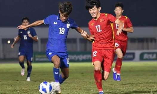 U19 Việt Nam cùng U19 Thái Lan vào bán kết. Ảnh: Changsuek