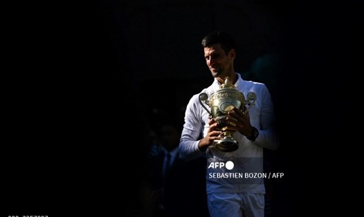 Novak Djokovic lần thứ 8 vô địch Wimbledon. Ảnh: AFP