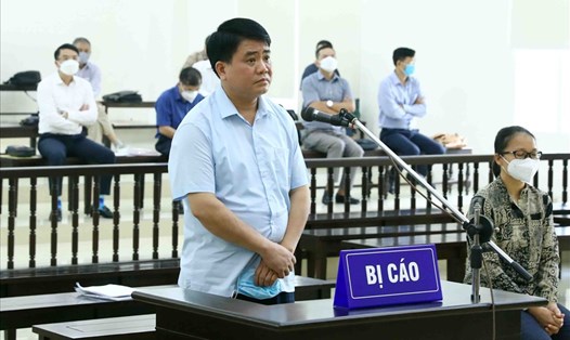 Ông Nguyễn Đức Chung kháng cáo kêu oan bản án liên quan đến vụ sai phạm về đấu thầu xảy ra tại Sở Kế hoạch và Đầu tư Hà Nội. Ảnh: V.D