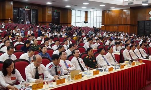 Các đại biểu dự kỳ họp thứ 7, HĐND tỉnh Thanh Hóa khóa XVIII. Ảnh: X.H