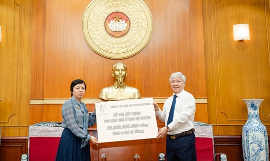 Tập đoàn Masterise Group và Ủy Ban Trung Ương Mặt Trận Tổ Quốc Việt Nam (UBTƯ MTTQ Việt Nam) ký kết hợp tác triển khai kế hoạch xây dựng 400 căn nhà Đại Đoàn Kết.