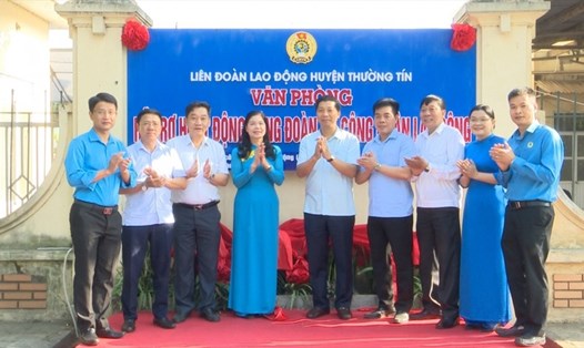 Liên đoàn Lao động huyện Thường Tín ra mắt Văn phòng hỗ trợ hoạt động Công đoàn và công nhân lao động (ảnh minh hoạ). Ảnh: CĐH