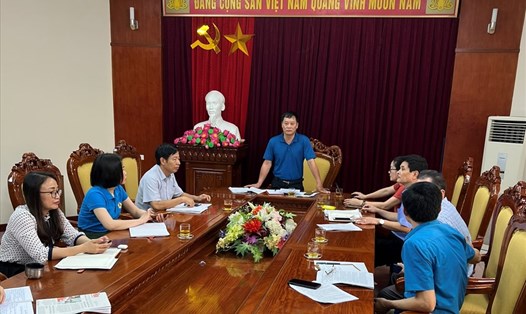 Ủy ban kiểm tra LĐLĐ tỉnh Nghệ An tổ chức Hội nghị sơ kết hoạt động 6 tháng đầu năm. Ảnh: TT