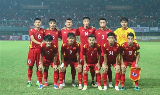 U19 Việt Nam sẽ chạm trán U19 Malaysia ở bán kết U19 Đông Nam Á 2022. Ảnh: VFF