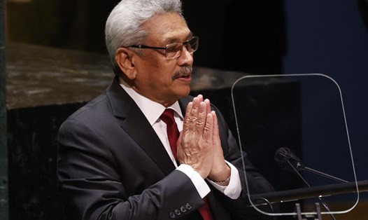 Tổng thống Sri Lanka Gotabaya Rajapaksa. Ảnh: AFP