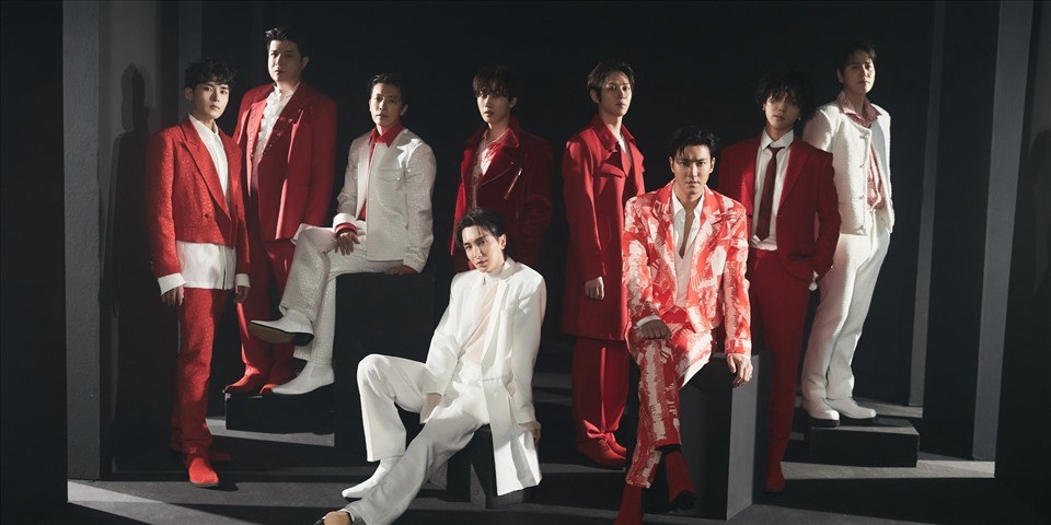 Super Junior的新專輯在許多國家的iTunes排行榜上都位居榜首。 照片：推特