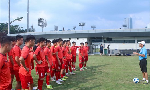 U19 Việt Nam hướng đến việc chuẩn bị cho vòng loại U20 Châu Á 2023. Ảnh: VFF