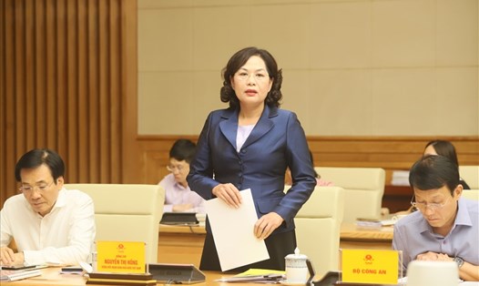 Thống đốc Ngân hàng Nhà nước Nguyễn Thị Hồng. Ảnh: T.Vương