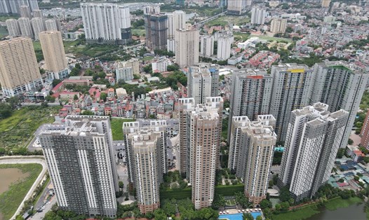 Tại TP Hà Nội, TPHCM hầu như không còn căn hộ chung cư có giá dưới 25 tr/m2. Ảnh: Cao Nguyên.