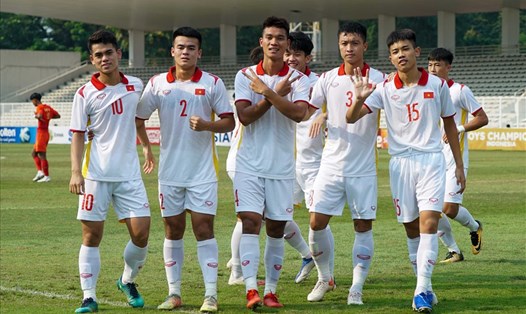 U19 Việt Nam tái ngộ Thái Lan ở trận tranh hạng ba U19 Đông Nam Á 2022. Ảnh: VFF.