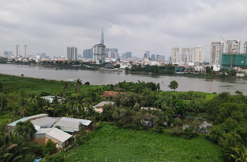 Khu đô thị Bình Quới - Thanh Đa đã  bị "treo" 30 năm.  Ảnh: Anh Tú