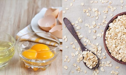 Sự kết hợp giữa yến mạch và lòng trắng trứng tạo nên một bữa ăn sáng đầy đủ dinh dưỡng cho mọi lứa tuổi. Ảnh: Doãn Hằng
