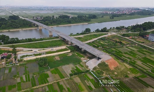 Cầu Xuân Cẩm - Bắc Phú  Ảnh: LĐO