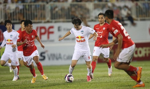 Hoàng Anh Gia Lai sẽ làm khách đến sân của TPHCM ở vòng 7 V.League 2022. Ảnh: VPF